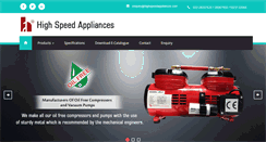 Desktop Screenshot of highspeedappliances.com